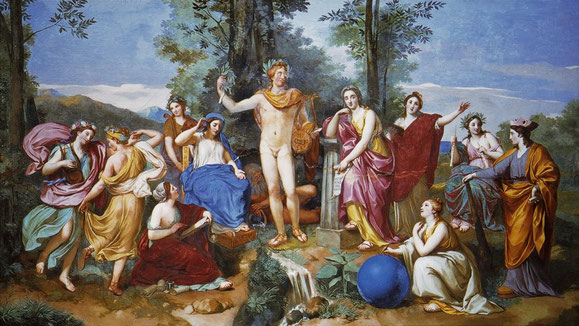 "El Parnaso" (1761) de Mengs.