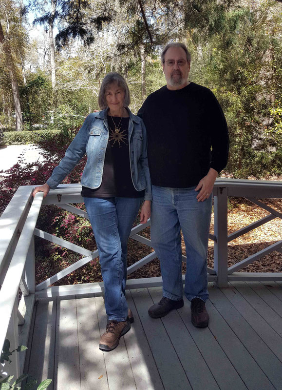 March 2019 : Karl with his wife Irma at the Meher Center, Myrtle Beach, Sth. Carolina. Photo taken by Anthony Zois.