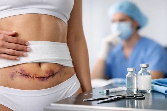 Qué riesgos tiene la abdominoplastia