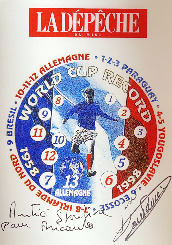 Autograph Just Fontaine Autogramm 