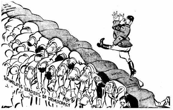 D. Low, Steps to glory, GB 1936