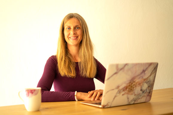 Foto von Melina am PC