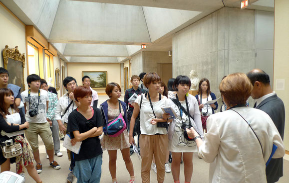 yale大学美術館にて