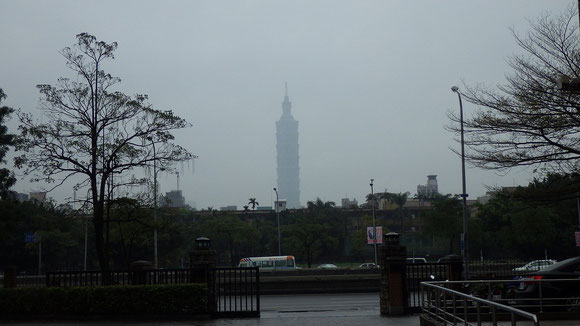 台湾101。高さ508mだそうです。