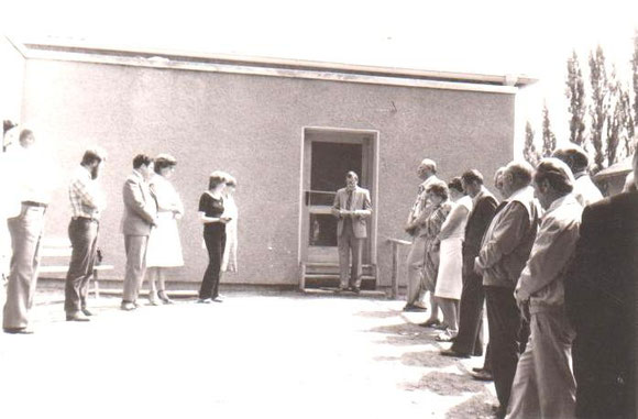 Eröffnung Schwimmhalle und zweite Sauna 1982 - Archiv W.Malek