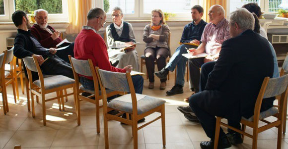 Austausch in kleiner Runde