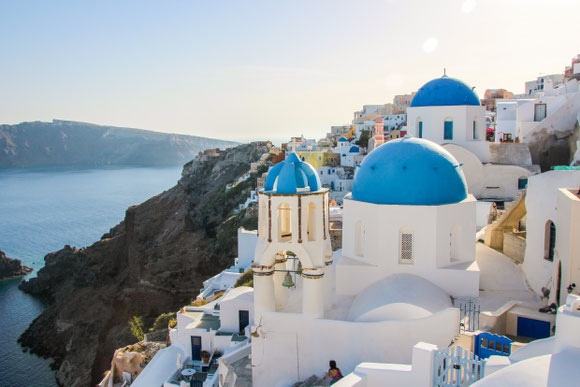 Oia Santorini Greece With Baby