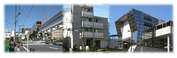 駅より徒歩１分の賃貸マンションです。