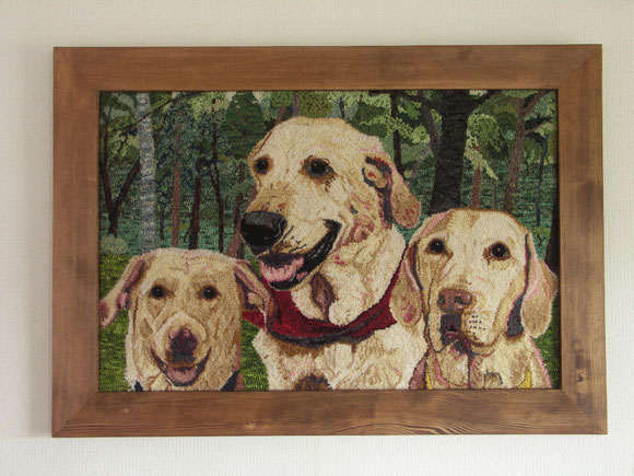 "My Labs" hooked by Chizuko 