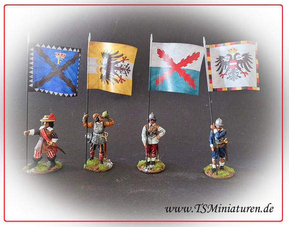 30 Year of War Imperial Infantry Flags