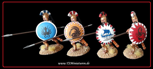 Greek Hoplites Expeditionary Force Miniatures