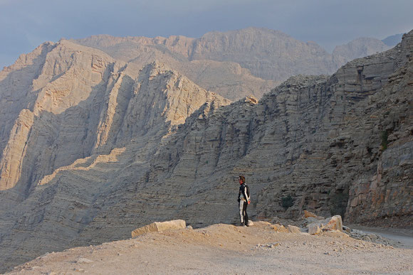 Auf der Passhöhe zur Khor Al Najd