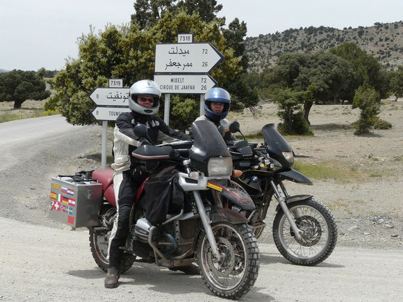 In der anderen Richtung könnte man Richtung Thodra/Dades fahren...vielleicht beim nächsten Mal...