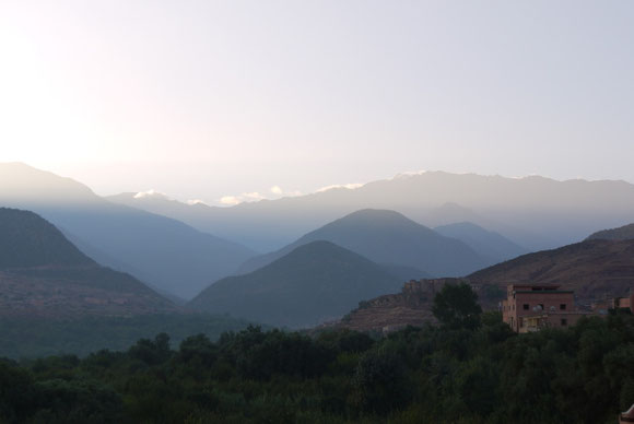 Blick ins Tal, Richtung Toubkal