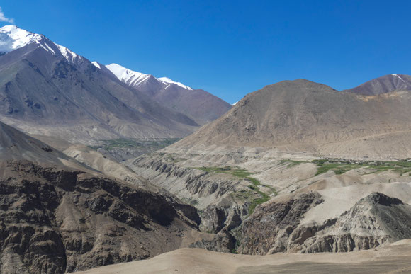 Auffahrt zum Khardung La von Norden