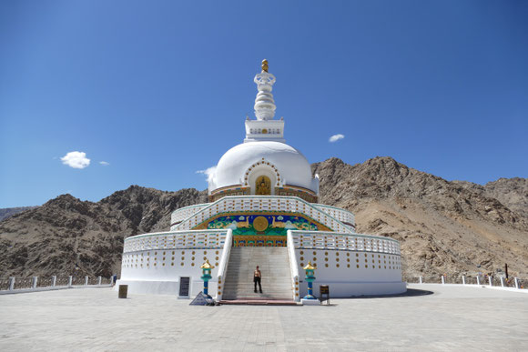 Shanti Stupa bei Leh