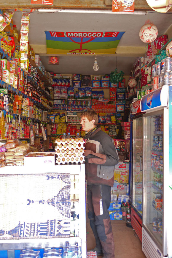 traditioneller Laden in Asni ...