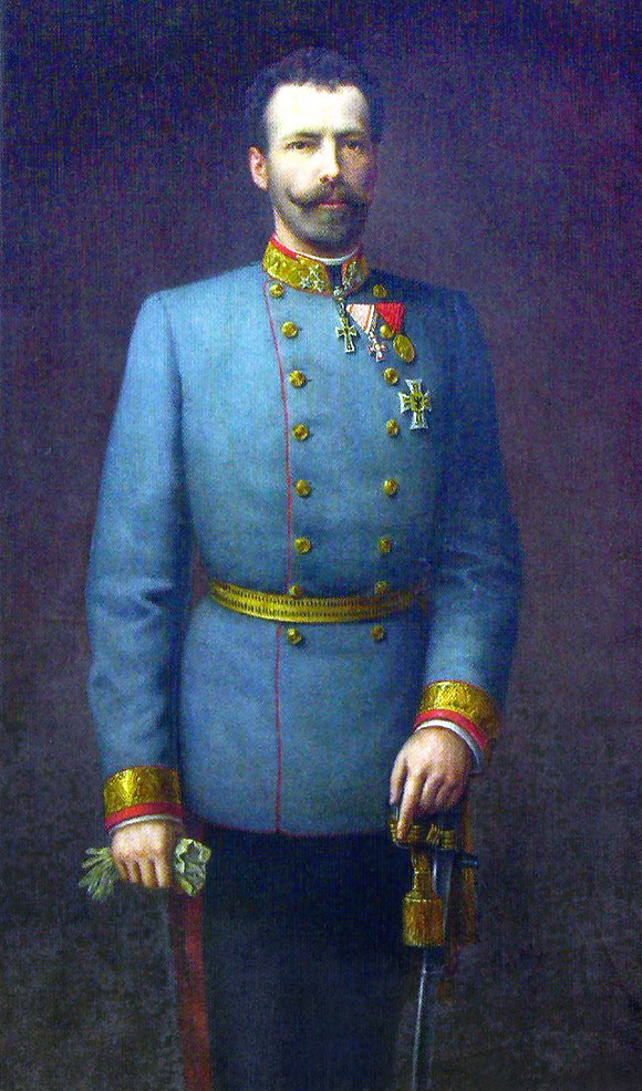 Quellnachweis: Künstler Ferdinand Behrens (1862–1925) - Hans H. Reimer: Ferdinand Behrens. 1862–1925. Ein Lübecker als Porträtmaler und Kunsthändler in Meran und Bad Gastein. Schmidt-Römhild, Lübeck 2013, ISBN 978-3-7950-7100-4.