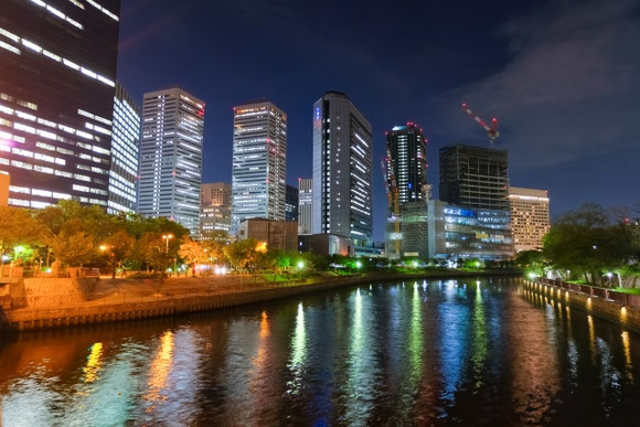 大阪ビジネスパーク 夜景　（源五郎さん）