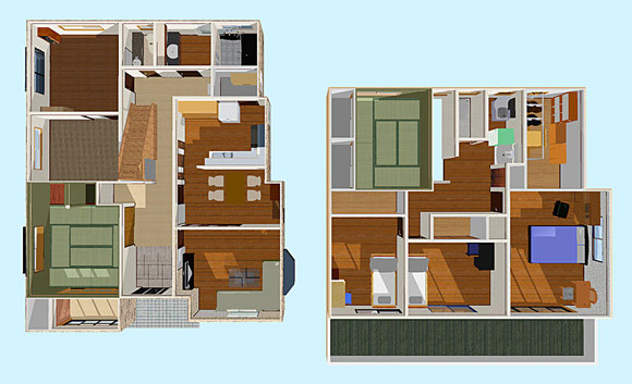 建築セット 模型 図面