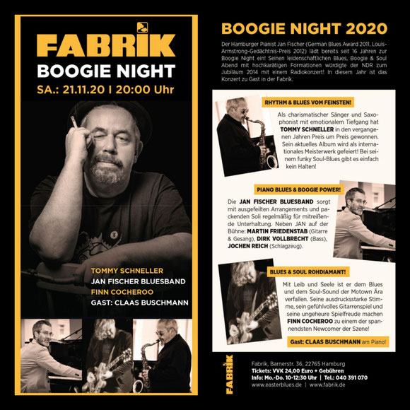 Boogie Night 11/2020