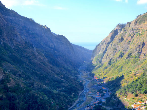 Madeira - Strasse von Nord nach Süd 