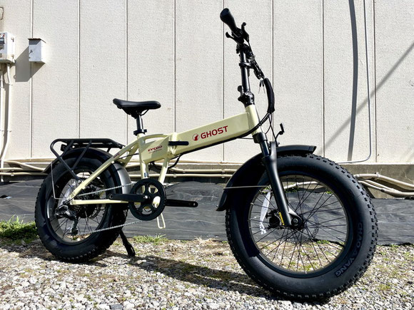 CYCOO GHOST WOLF ファットタイヤ 電動アシスト自転車 実車確認