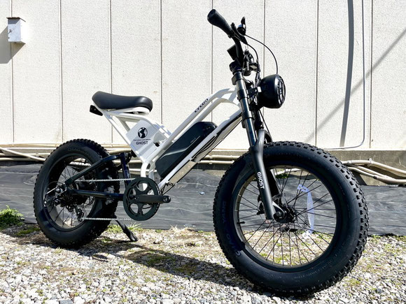 CYCOO GHOST ファットタイヤ 電動アシスト自転車 実車確認