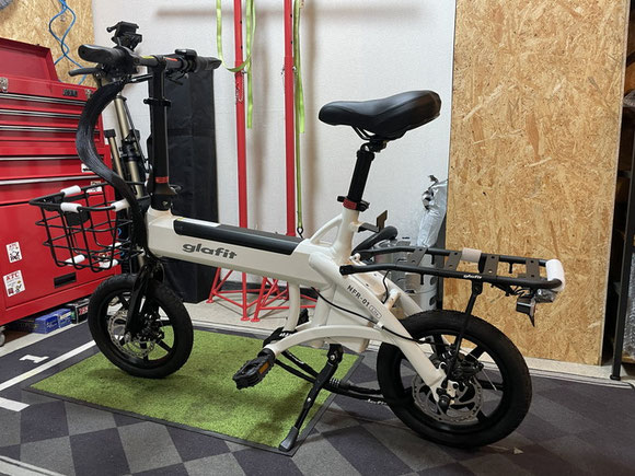 NFR-01 Lite リアキャリア装着状態