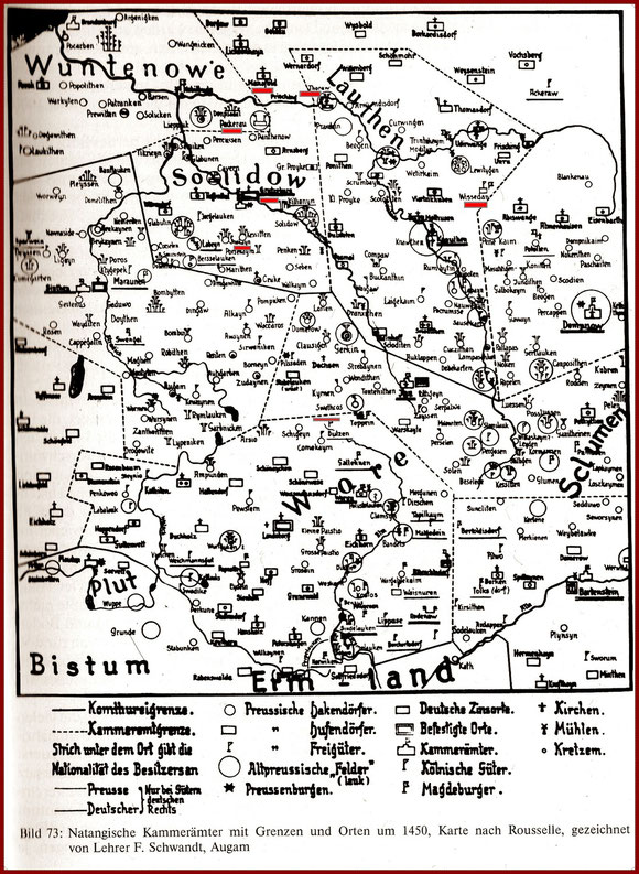 Aus: H. Schulz, Der Kreis Preußisch Eylau
