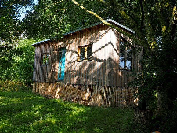 Ganz aus Holz ist unser Gartentinyhaus