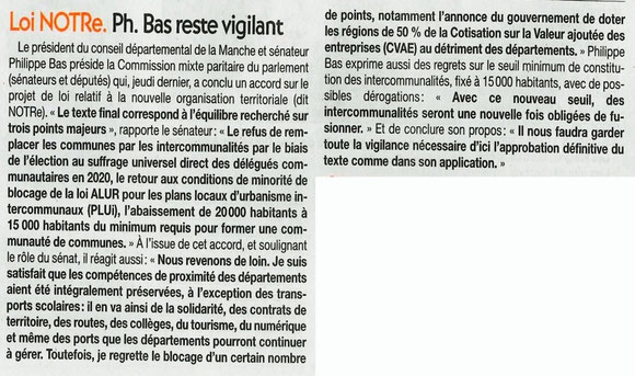 Presse de la Manche, 21/07/15