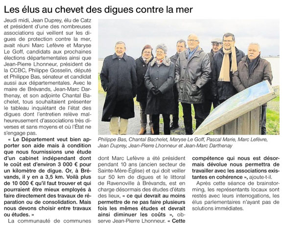 Ouest-France, 09.02.2015