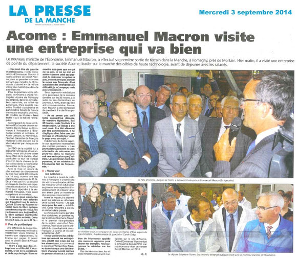Presse de la manche, 03.09.2014
