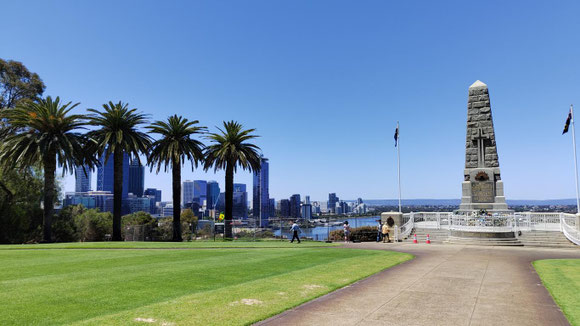 Sicht vom King's Park Richtung Perth