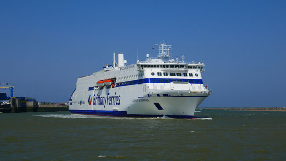 M/V Guillaume de Normandie en mai 2025
