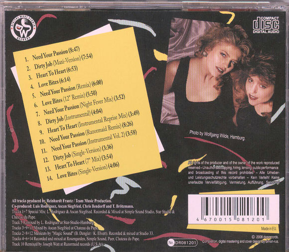 SWEET CONNECTION - NEED YOUR PASSION (hinten)