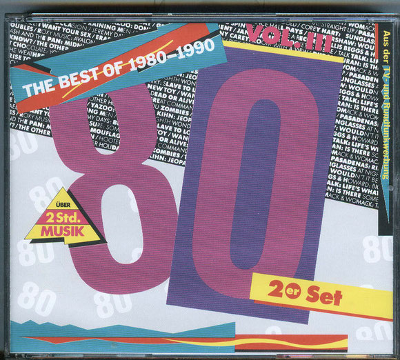 THE BEST OF 1980 - 1990 Vol. III (vorne)
