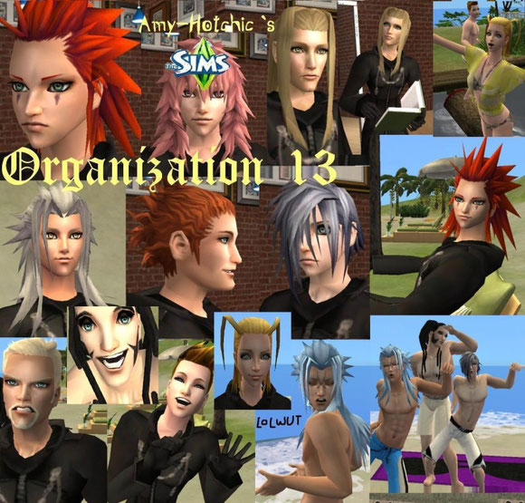 Organization XIII Sims downloadable