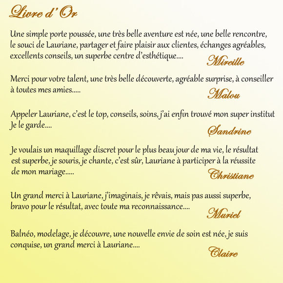 livre d'or