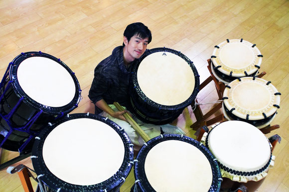金刺凌大　和太鼓　プロフィール写真