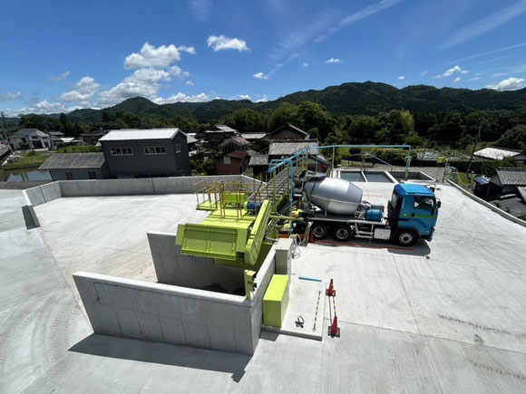ライン生コン株式会社 資源循環型 残水処理機 硬まるくん 固まるくん かたまるくん