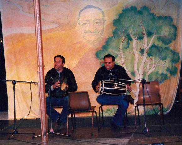 Sohrab & Rustom Irani at the Avatar's Abode Anniversary 1988 : photo taken by Anthony Zois