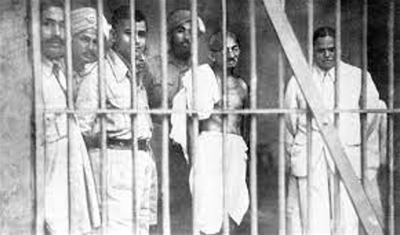 Mahatma Gandhi in Yeravda Prison.