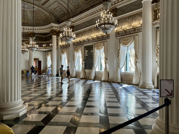 Saal im Museum Correr, wo auch die kaiserlichen Appartements von Kaiserin Elisabeth (Sissi) sind