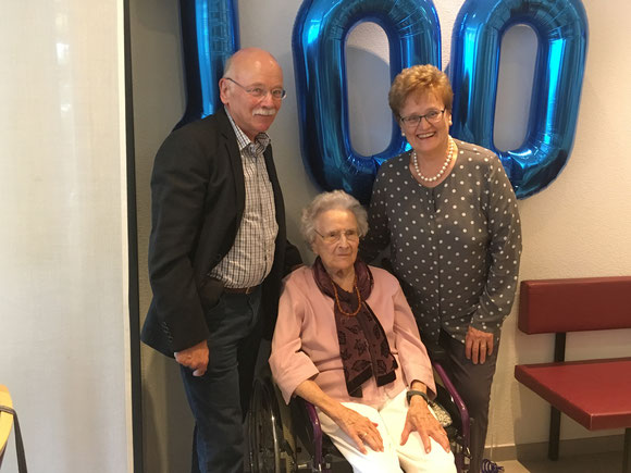 Freitag, 1.9.2017: 100. Geburtstag von Liseli Greule