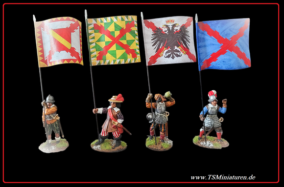 30 Year of War Spanish Infantry Flags