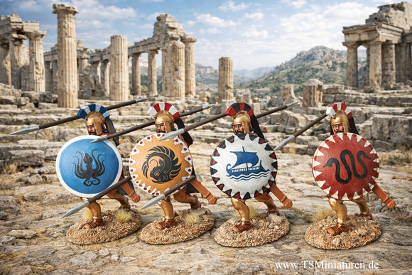 Greek Hoplites Expeditionary Force Miniatures