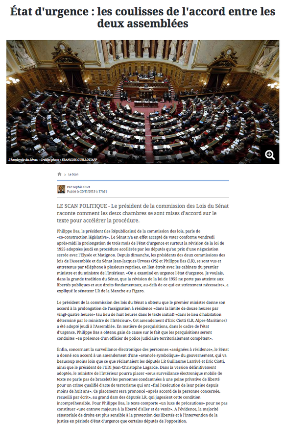 Le Figaro, 20.11.2015