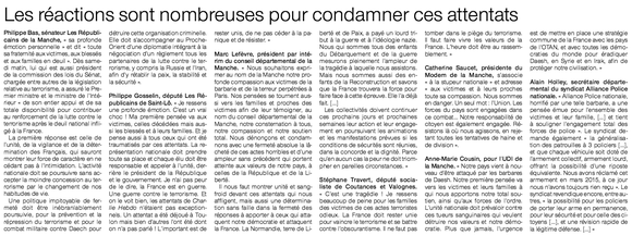 Ouest-France, 16/11/2015
